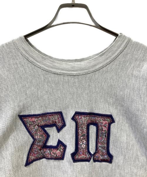 Champion REVERSE WEAVE（チャンピオン リバース ウィーブ）Champion REVERSE WEAVE (チャンピオン リバース ウィーブ) クルーネックスウェット グレー サイズ:X-LARGEの古着・服飾アイテム