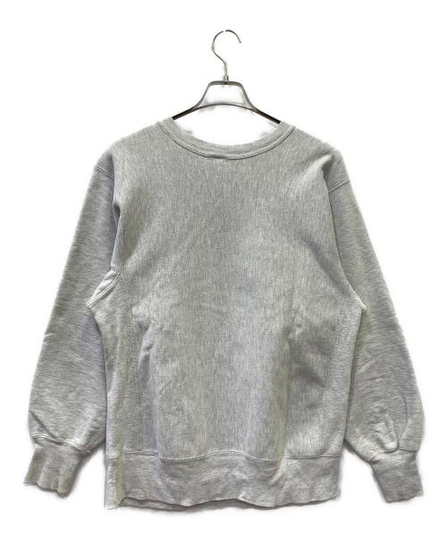 Champion REVERSE WEAVE（チャンピオン リバース ウィーブ）Champion REVERSE WEAVE (チャンピオン リバース ウィーブ) クルーネックスウェット グレー サイズ:X-LARGEの古着・服飾アイテム