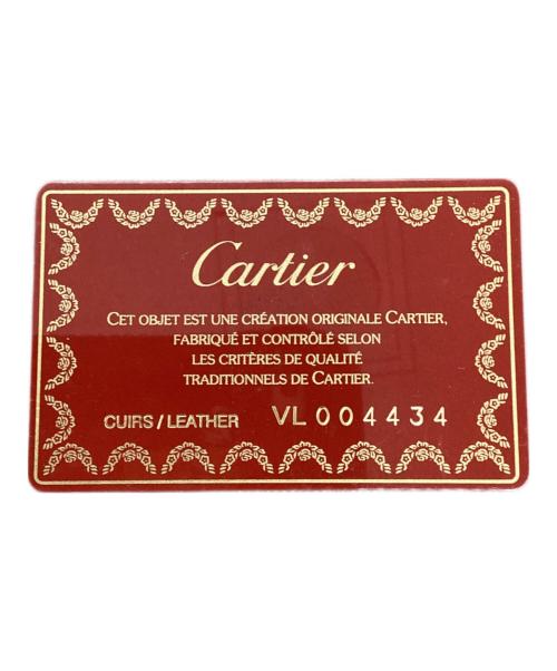Cartier（カルティエ）Cartier (カルティエ) 2つ折り財布 ブラックの古着・服飾アイテム