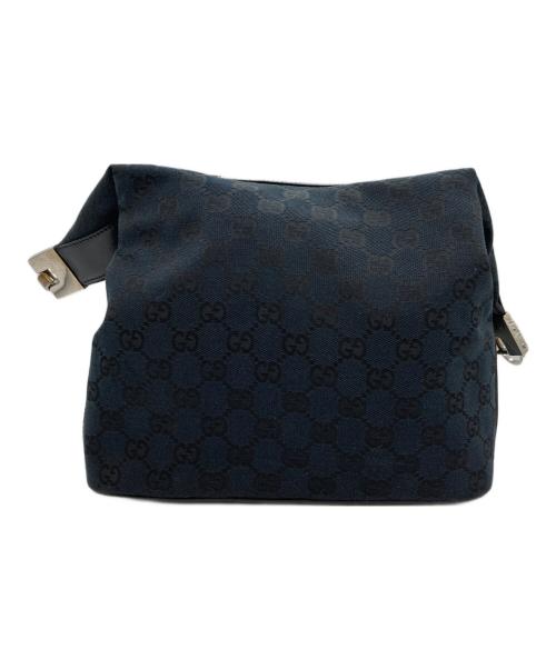 GUCCI（グッチ）GUCCI (グッチ) セミショルダーバッグ ブラックの古着・服飾アイテム