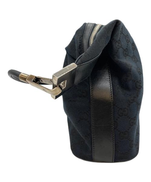 GUCCI（グッチ）GUCCI (グッチ) セミショルダーバッグ ブラックの古着・服飾アイテム