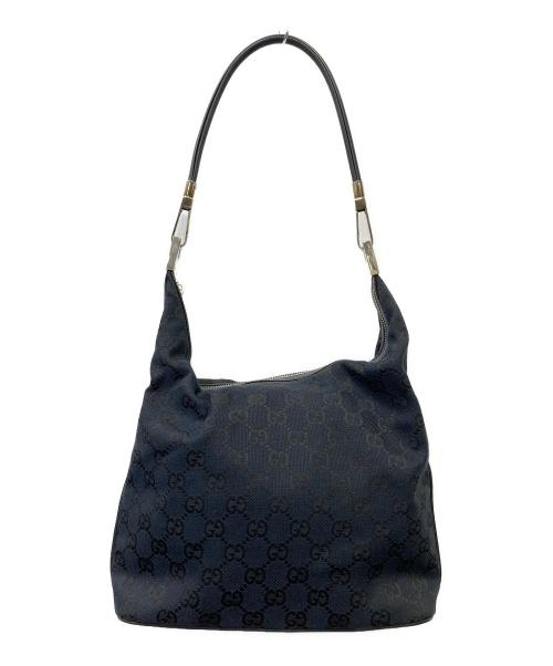 GUCCI（グッチ）GUCCI (グッチ) セミショルダーバッグ ブラックの古着・服飾アイテム