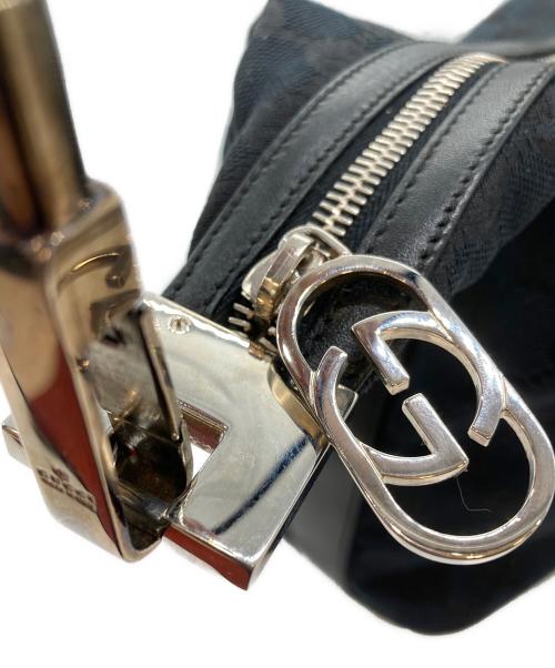 GUCCI（グッチ）GUCCI (グッチ) セミショルダーバッグ ブラックの古着・服飾アイテム