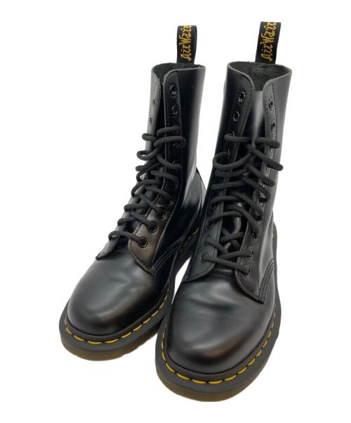 Dr.Martens（ドクターマーチン）Dr.Martens (ドクターマーチン) 10ホールブーツ ブラック サイズ:24cmの古着・服飾アイテム