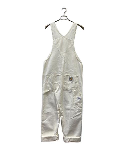 CarHartt（カーハート）CarHartt (カーハート) オーバーオール ホワイト サイズ:76cm(W30)の古着・服飾アイテム