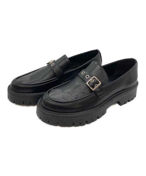 gibous（ギボス）gibous (ギボス) 厚底ローファー ブラック サイズ:SIZE 44 未使用品の古着・服飾アイテム