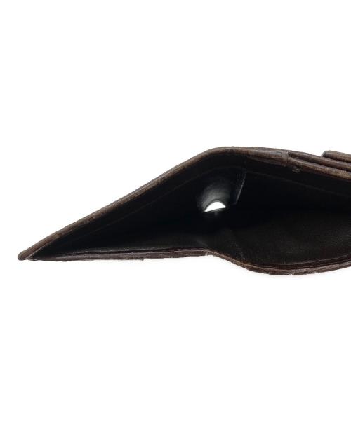 GUCCI（グッチ）GUCCI (グッチ) 2つ折り財布 ブラウンの古着・服飾アイテム