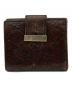 GUCCI（グッチ）の古着「2つ折り財布」｜ブラウン