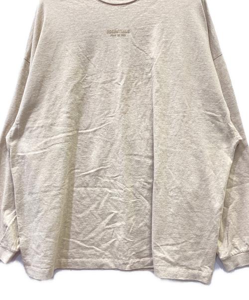 FOG ESSENTIALS（フィアオブゴッド エッセンシャル）FOG ESSENTIALS (フィアオブゴッド エッセンシャル) 長袖カットソー ベージュ サイズ:Lの古着・服飾アイテム