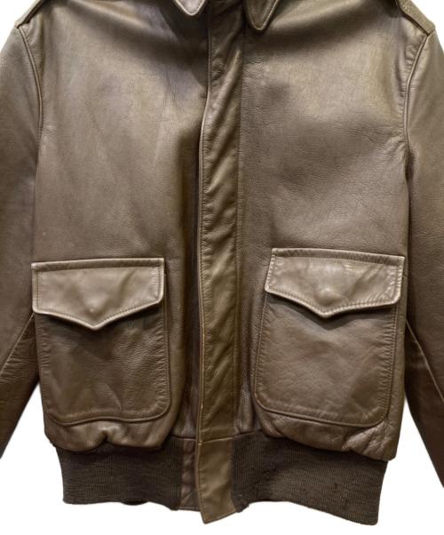 US ARMY（ユーエスアーミー）US ARMY (ユーエスアーミー) A-2ジャケット ブラウン サイズ:42の古着・服飾アイテム