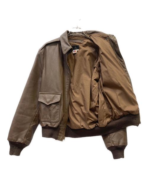US ARMY（ユーエスアーミー）US ARMY (ユーエスアーミー) A-2ジャケット ブラウン サイズ:42の古着・服飾アイテム