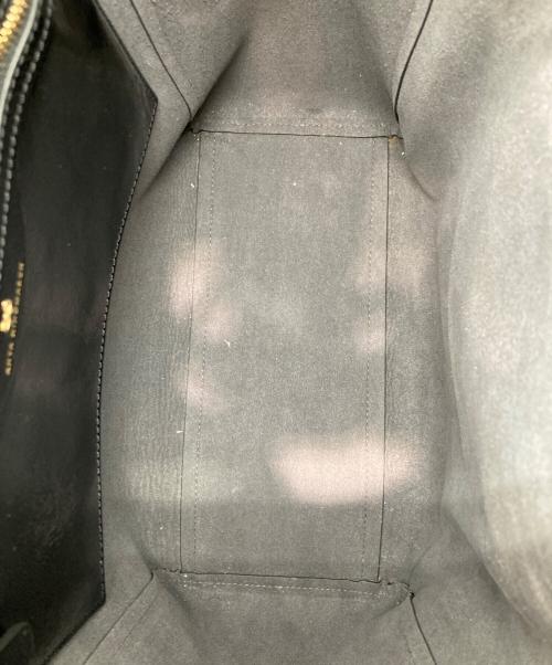 ANYA HINDMARCH（アニヤ・ハインドマーチ）ANYA HINDMARCH (アニヤ・ハインドマーチ) トートバッグ ブラックの古着・服飾アイテム