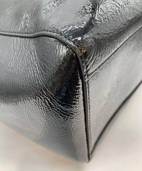 ANYA HINDMARCH（アニヤ・ハインドマーチ）ANYA HINDMARCH (アニヤ・ハインドマーチ) トートバッグ ブラックの古着・服飾アイテム