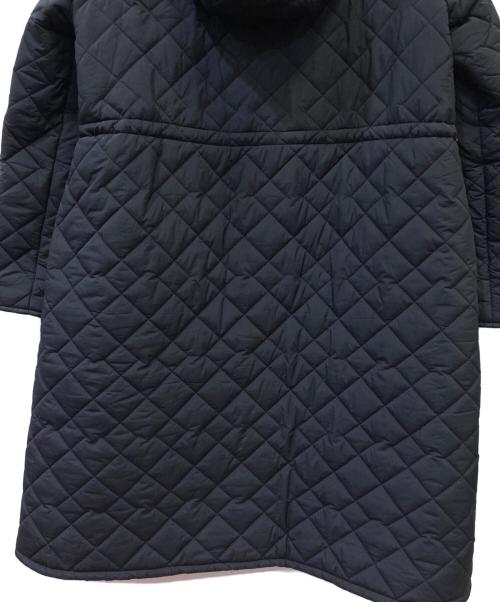 THREE SQUARE（スリースクエア）THREE SQUARE (スリースクエア) キルティングコート ブラック サイズ:Fの古着・服飾アイテム