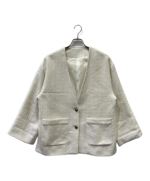 ur's（ユアーズ）ur's (ユアーズ) ジャケット アイボリー サイズ:Ｌの古着・服飾アイテム