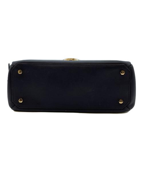 ANYA HINDMARCH（アニヤ・ハインドマーチ）ANYA HINDMARCH (アニヤ・ハインドマーチ) ショルダーバッグ ネイビーの古着・服飾アイテム