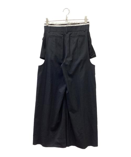 TELOPLAN（テーロプラン）TELOPLAN (テーロプラン) Haruki Trousers ブラック サイズ:Mの古着・服飾アイテム
