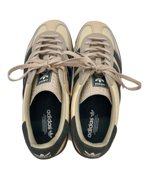 adidas（アディダス）adidas (アディダス) ガゼル インドア ベージュ×グレー サイズ:25cm 未使用品の古着・服飾アイテム