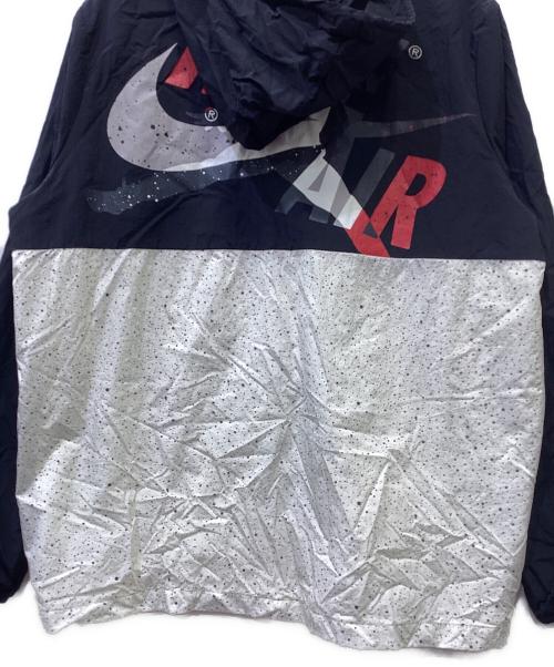 NIKE（ナイキ）NIKE (ナイキ) ナイロンジャケット ブラック×ホワイト サイズ:XLの古着・服飾アイテム
