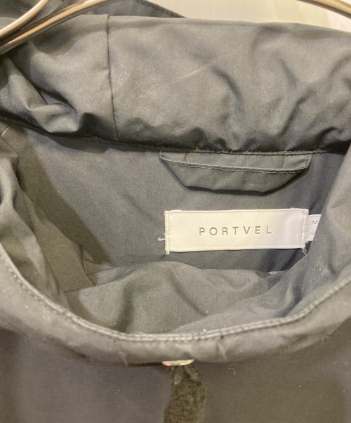 PORTVEL（ポートヴェル）PORTVEL (ポートヴェル) マウンテンパーカー ブラック サイズ:2の古着・服飾アイテム