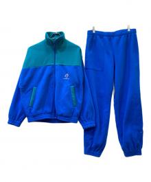 fecsa（フェクサ）の古着「フリースセットアップ」｜ブルー×グリーン