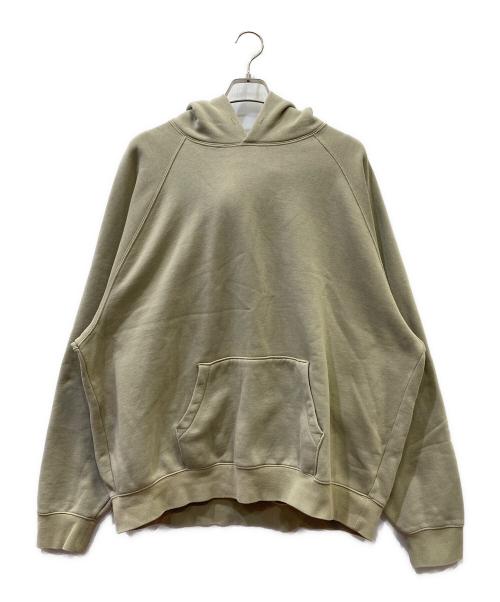 FOG ESSENTIALS（フィアオブゴッド エッセンシャル）FOG ESSENTIALS (フィアオブゴッド エッセンシャル) プルオーバーパーカー ベージュ サイズ:XLの古着・服飾アイテム