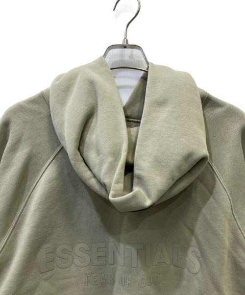 FOG ESSENTIALS（フィアオブゴッド エッセンシャル）FOG ESSENTIALS (フィアオブゴッド エッセンシャル) プルオーバーパーカー ベージュ サイズ:XLの古着・服飾アイテム