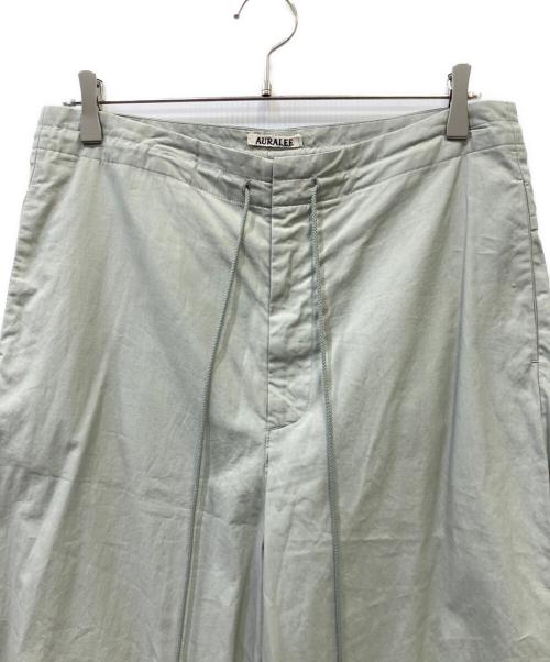 AURALEE（オーラリー）AURALEE (オーラリー) イージーワイドパンツ ライトグレー サイズ:１の古着・服飾アイテム