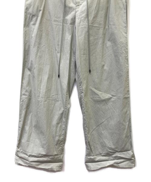 AURALEE（オーラリー）AURALEE (オーラリー) イージーワイドパンツ ライトグレー サイズ:１の古着・服飾アイテム