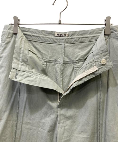 AURALEE（オーラリー）AURALEE (オーラリー) イージーワイドパンツ ライトグレー サイズ:１の古着・服飾アイテム