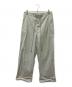 AURALEE（オーラリー）の古着「イージーワイドパンツ」｜ライトグレー