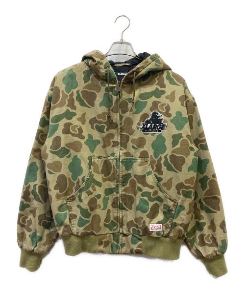 X-LARGE（エクストララージ）X-LARGE (エクストララージ) 中綿ジャケット カーキ サイズ:Mの古着・服飾アイテム