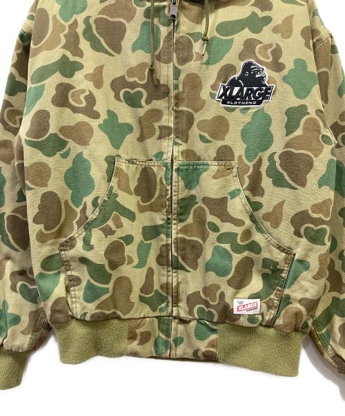 X-LARGE（エクストララージ）X-LARGE (エクストララージ) 中綿ジャケット カーキ サイズ:Mの古着・服飾アイテム