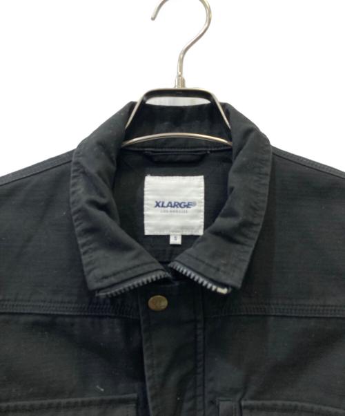 X-LARGE（エクストララージ）X-LARGE (エクストララージ) ミリタリージャケット ブラック サイズ:Sの古着・服飾アイテム