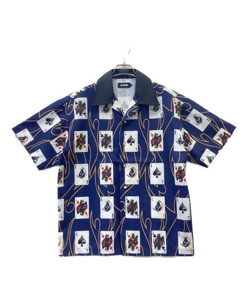 X-LARGE（エクストララージ）X-LARGE (エクストララージ) 半袖シャツ ネイビー サイズ:Sの古着・服飾アイテム