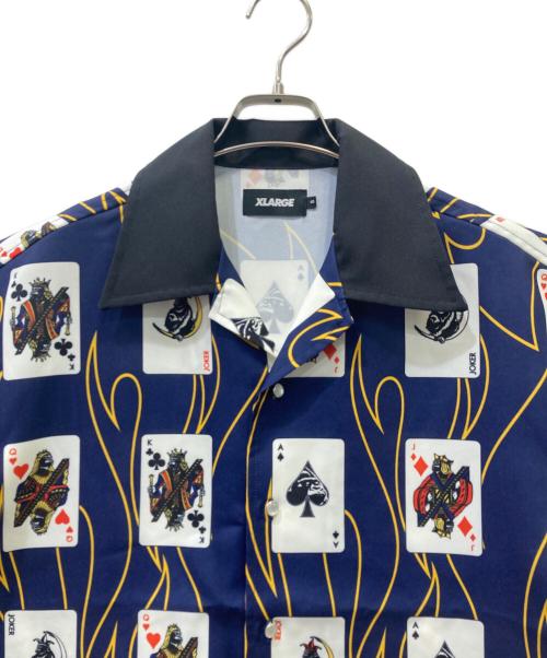 X-LARGE（エクストララージ）X-LARGE (エクストララージ) 半袖シャツ ネイビー サイズ:Sの古着・服飾アイテム