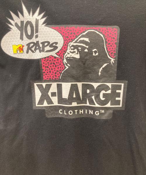 X-LARGE（エクストララージ）X-LARGE (エクストララージ) 長袖カットソー ブラック サイズ:SIZE Sの古着・服飾アイテム