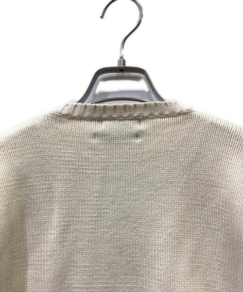 POLO RALPH LAUREN（ポロ・ラルフローレン）POLO RALPH LAUREN (ポロ・ラルフローレン) 厚手ニット アイボリー サイズ:Lの古着・服飾アイテム
