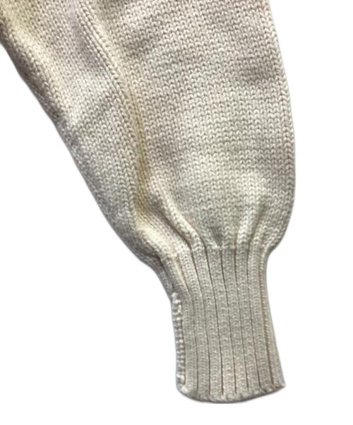 POLO RALPH LAUREN（ポロ・ラルフローレン）POLO RALPH LAUREN (ポロ・ラルフローレン) 厚手ニット アイボリー サイズ:Lの古着・服飾アイテム