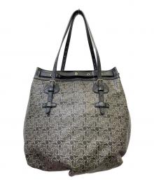 CELINE（セリーヌ）の古着「トートバッグ」｜ブラック×グレー
