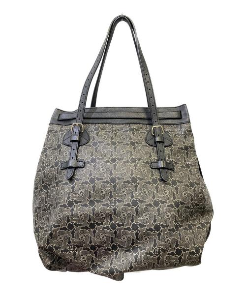 CELINE（セリーヌ）CELINE (セリーヌ) トートバッグ ブラック×グレーの古着・服飾アイテム