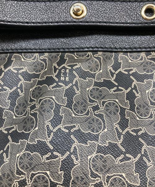 CELINE（セリーヌ）CELINE (セリーヌ) トートバッグ ブラック×グレーの古着・服飾アイテム