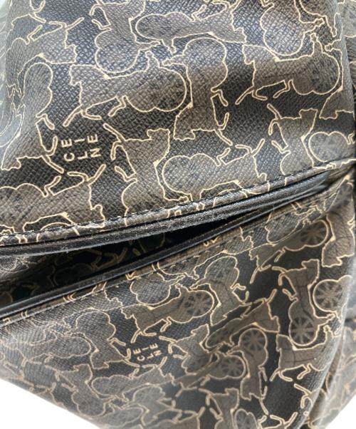 CELINE（セリーヌ）CELINE (セリーヌ) トートバッグ ブラック×グレーの古着・服飾アイテム