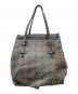 CELINE (セリーヌ) トートバッグ ブラック×グレー：20000円