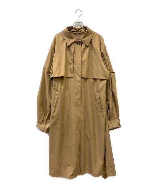 FORKSY（フォルクシー）FORKSY (フォルクシー) ３WAYフライヨークステンカラーコート ブラウン サイズ:FREEの古着・服飾アイテム