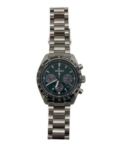 SEIKO（セイコー）SEIKO (セイコー) クロノグラフ グリーンの古着・服飾アイテム