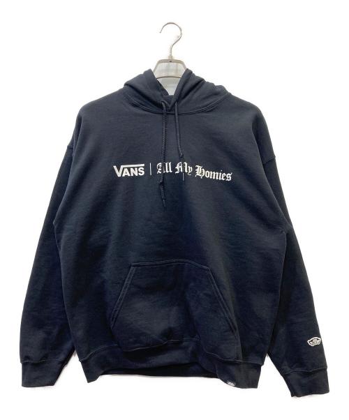 VANS（ヴァンズ）VANS (ヴァンズ) ZORN All my homies プルオーバーパーカー ブラック サイズ:Lの古着・服飾アイテム