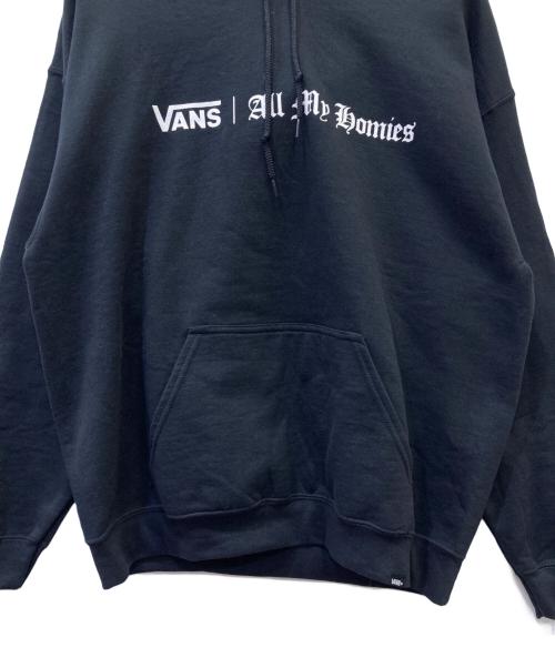 VANS（ヴァンズ）VANS (ヴァンズ) ZORN All my homies プルオーバーパーカー ブラック サイズ:Lの古着・服飾アイテム