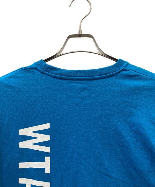 WTAPS（ダブルタップス）WTAPS (ダブルタップス) 長袖カットソー ブルー サイズ:Mの古着・服飾アイテム