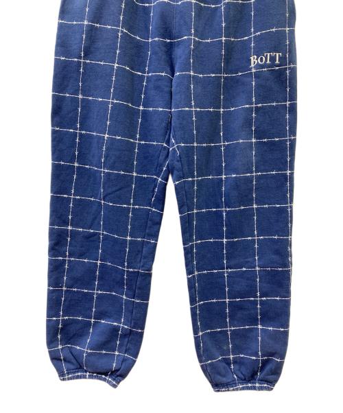 BoTT（ボット）BoTT (ボット) スウェットパンツ ブルー サイズ:XXLの古着・服飾アイテム